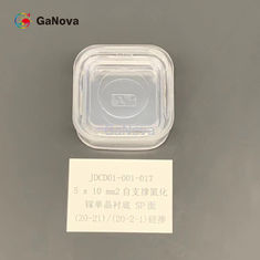 5*10mm2 SP-Face Non dopato GaN monocristallino 20-21 / 20-2-1 10mm2 Resistenza 0,05 Ω·cm