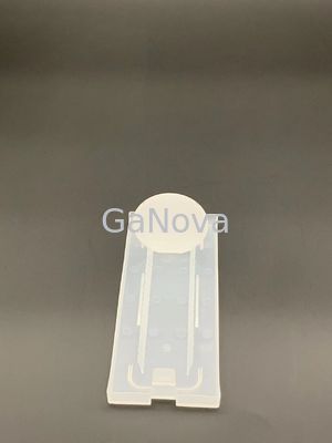 Superficie frontale dei substrati in zaffiro modellato ad angolo piatto da 16 mm