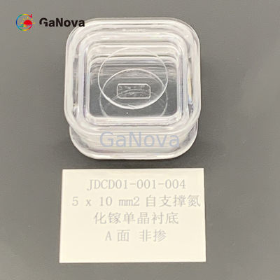 TTV ≤ 10μm A-Face non dopato di tipo N-Standing GaN single crystal Substrate Resistivity 0.1 Ω·cm Dispositivo di potenza/laser W