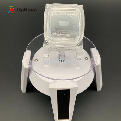 il Un-fronte 5*10mm2 Non-ha verniciato GaN Single Crystal Substrate Resistivity indipendente Si tipo &gt; 10 ⁶ Ω·Wafer dei dispositivi di cm rf