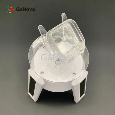il Un-fronte 5*10mm2 Non-ha verniciato GaN Single Crystal Substrate Resistivity indipendente Si tipo &gt; 10 ⁶ Ω·Wafer dei dispositivi di cm rf