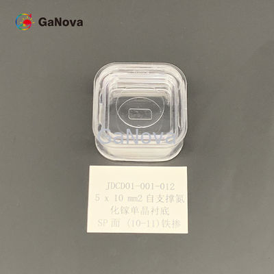 5*10mm2 il PS-fronte (10-11) Non-ha verniciato GaN Single Crystal Substrate Resistivity indipendente Si tipo &gt; 10 ⁶ Ω·Dispositivo di cm rf