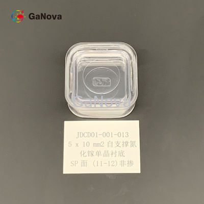 Dispositivo di alimentazione 5x10mm2 Substrato monocristallino GaN di tipo N non dopato, in piedi libero, con resistività 0,1 Ω·cm e BOW entro 10μm