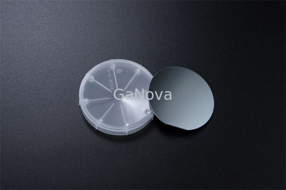 Spessore tampone AlGaN 600nm GaN LED blu da 2 pollici su wafer di silicio