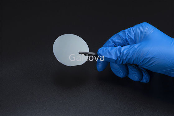 2 pollici di LED verde GaN su wafer di silicio Dimensione 520±10nm