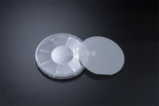 GaN drogato Mg tipo P da 4 pollici su wafer in zaffiro SSP resistività ~ 10Ω cm LED laser PIN wafer epitassiale