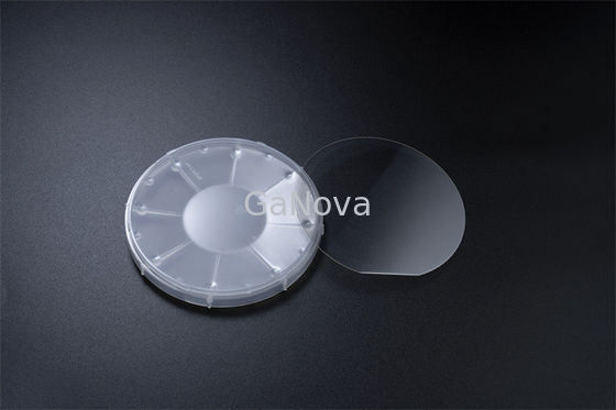 spessore blu a 4 pollici 5um - 6um di 100mm LED GaN Epitaxial Wafer On Sapphire SSP