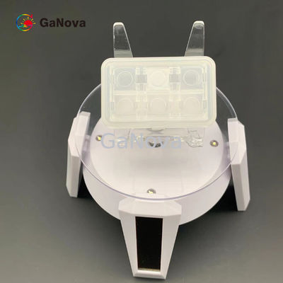 aereo di 10*10.5mm2 GaN Single Crystal Substrate C (0001) fuori dall'angolo verso l'M.-asse 0,35 ±0.15°