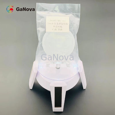 Resistività del substrato monocristallino GaN autoportante di tipo SI drogato Fe con faccia C da 2 pollici &gt; 10⁶ Ω·cm Dispositivi RF